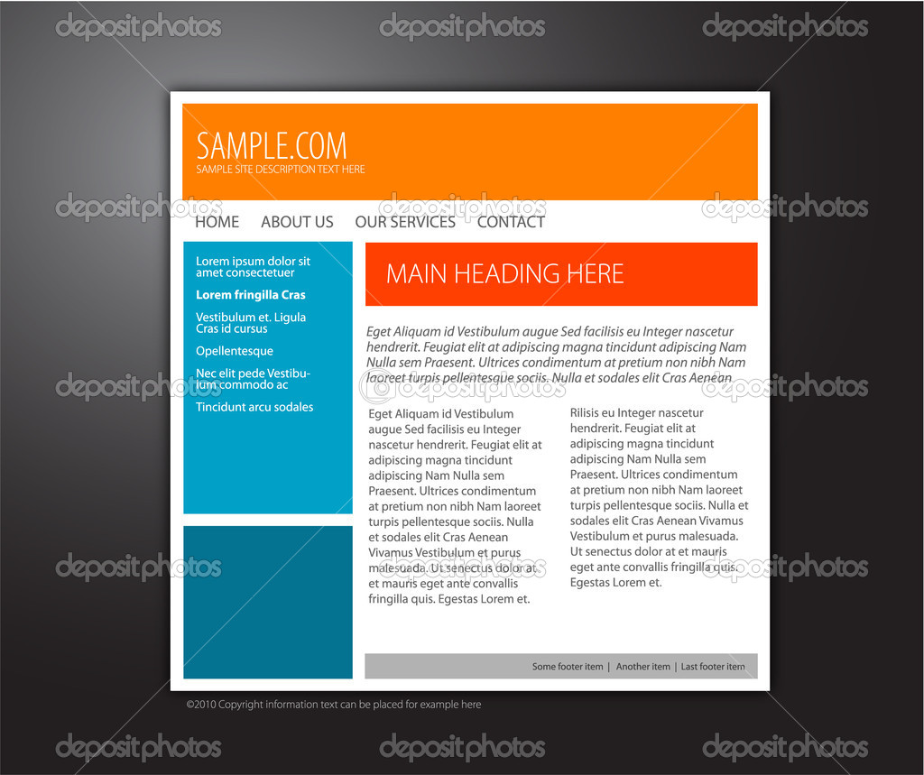simple website templates template basic web newdesignfile shatterlion info via primary