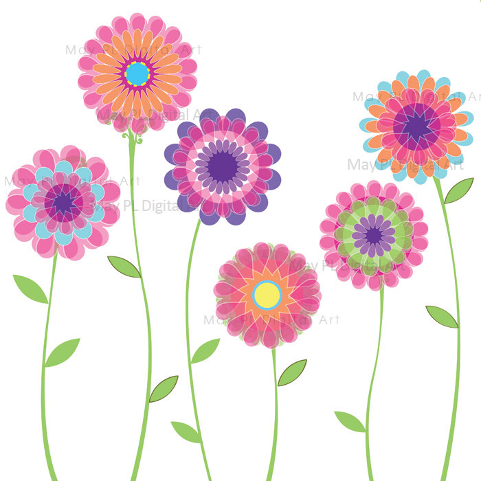 Spring Flowers Clip Art