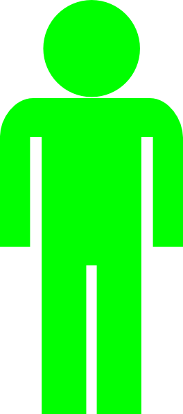 14 Green Person Icon Clip Art Images Green Men Clip Art