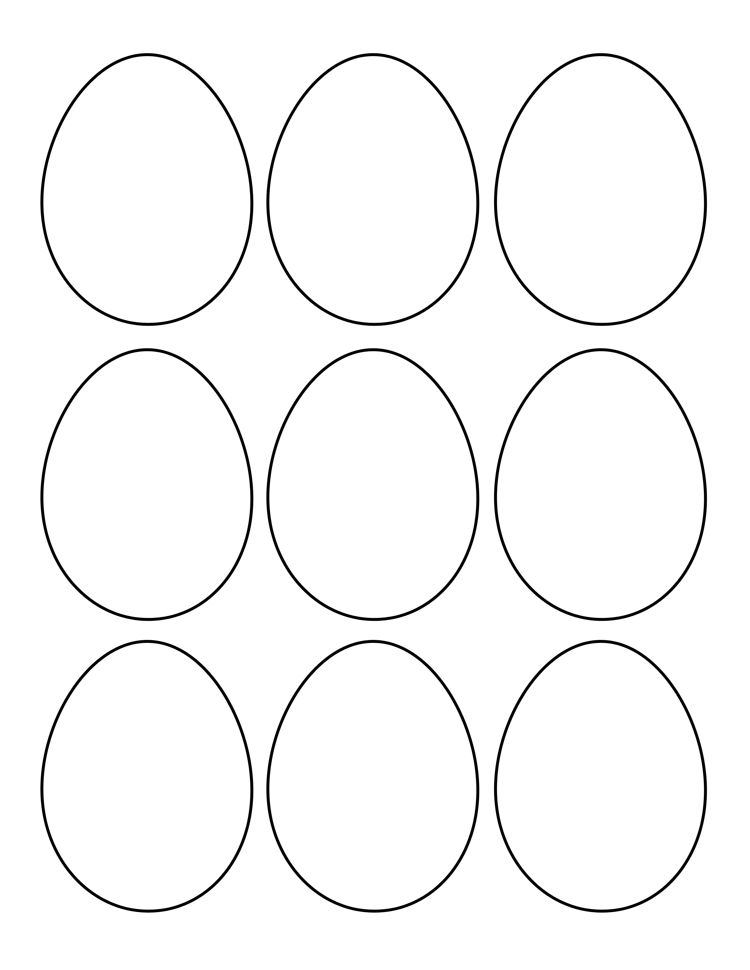 7 Easter Egg Template Printable Images Easter Egg Template Easter 