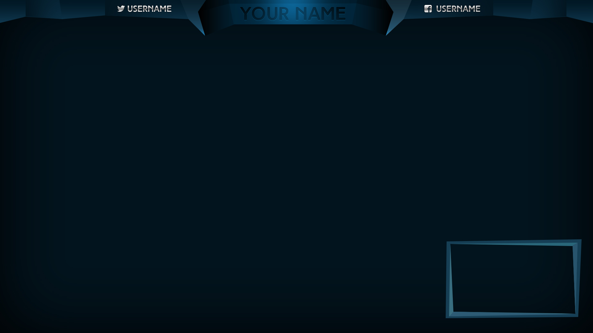 Blank Stream Overlay Template New Concept Bank2home com