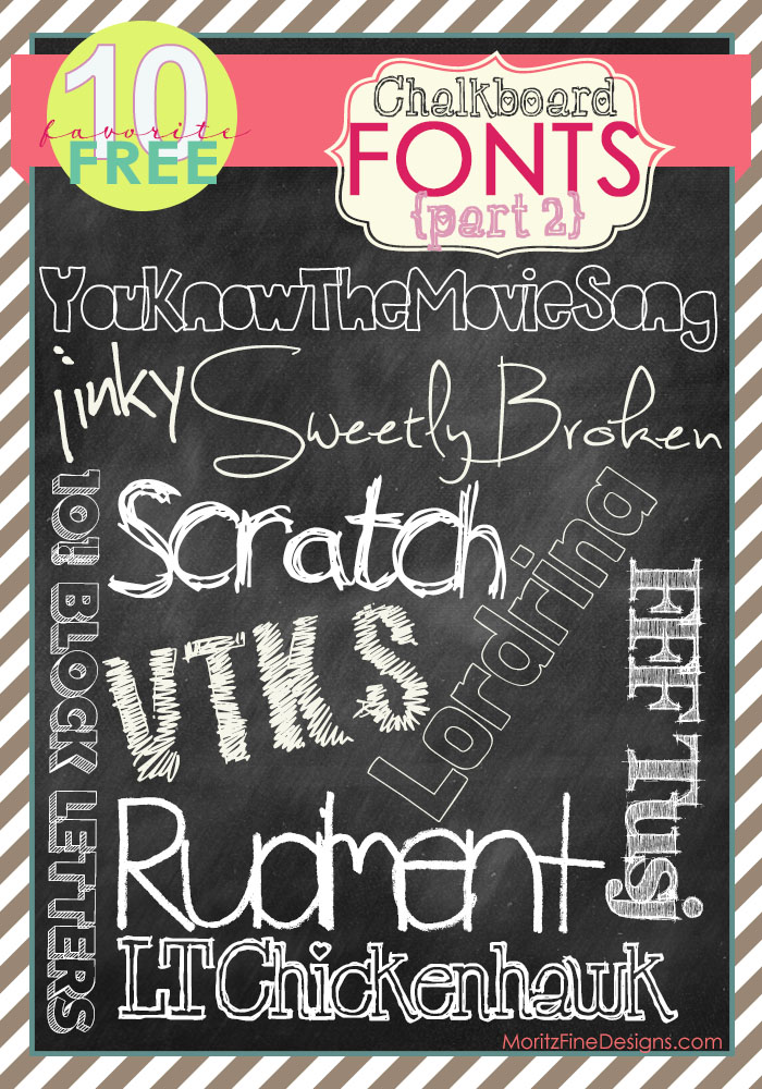 16 Chalk Font Free Commercial Use Images Chalkboard Fonts Free And 