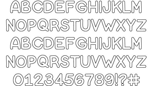 16 Dream Bubble Letter Alphabet Font Images Bubble Letter Font Bubble Letter Font And Simple 