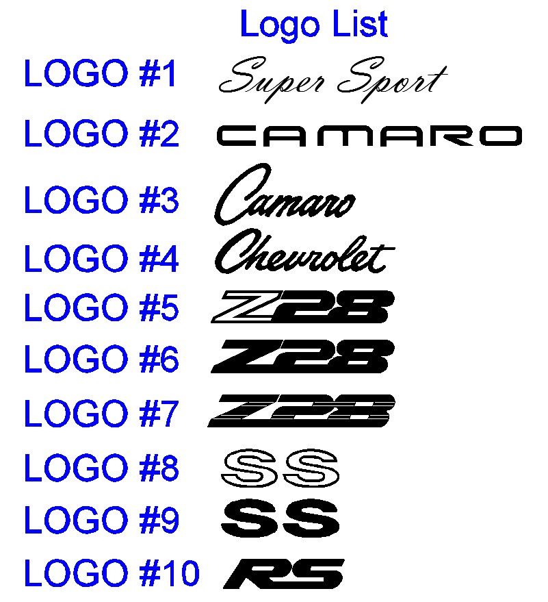 13 Camaro Logo Font Images - Camaro Logo Vector, Camaro SS Logo Vector and  2010 Camaro RS Emblems / 