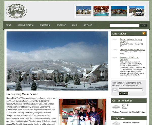 12 Community Association Website Design Images Samples Hoa Community 