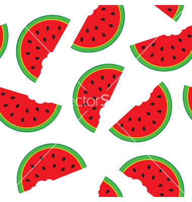11 Watermelon Pattern Vector Images