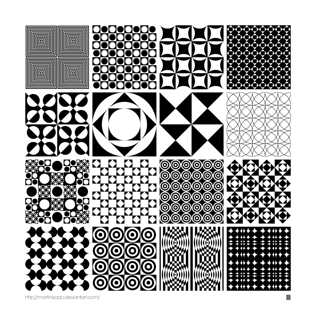 black and white designs to draw