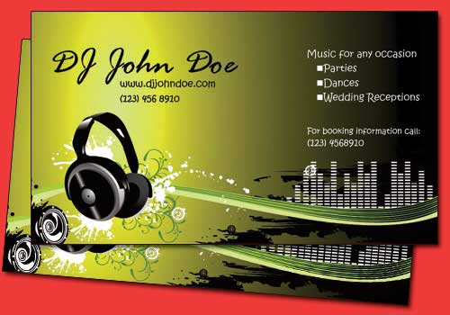 Dj Business Cards Your Questions What Do I Need To Set Up Legally As