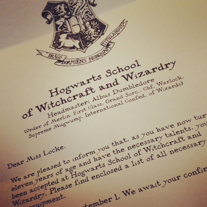 9 Hogwarts Acceptance Letter Font Images Hogwarts Acceptance Letter 