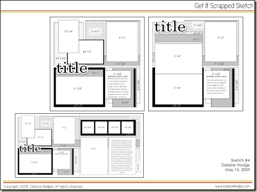12 Print Page Layout Templates Images Free Printable Scrapbook Layout