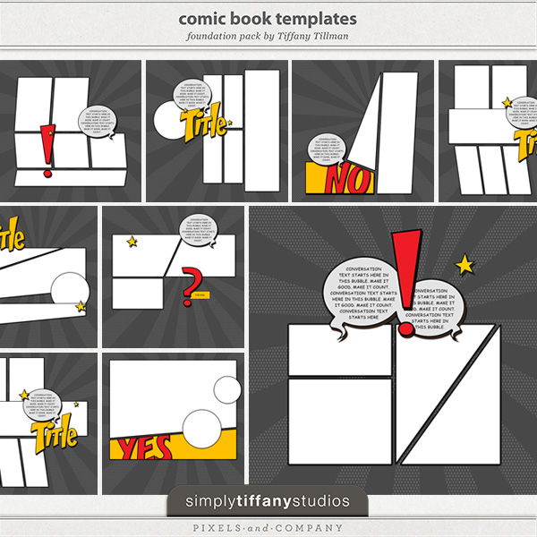 Comic Book Template