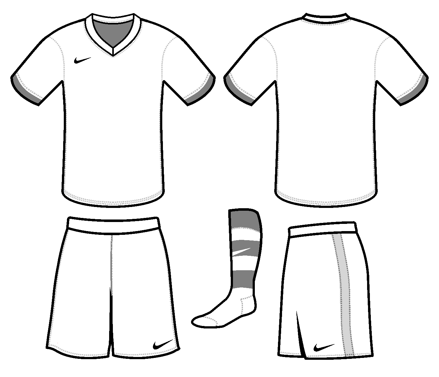 5 Soccer Jersey Template PSD Images Soccer Kit Template Soccer 