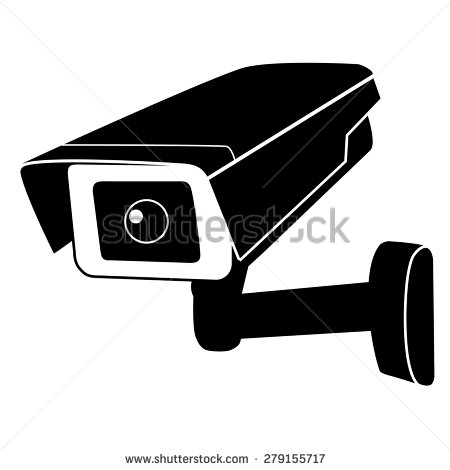 Surveillance Camera Vector