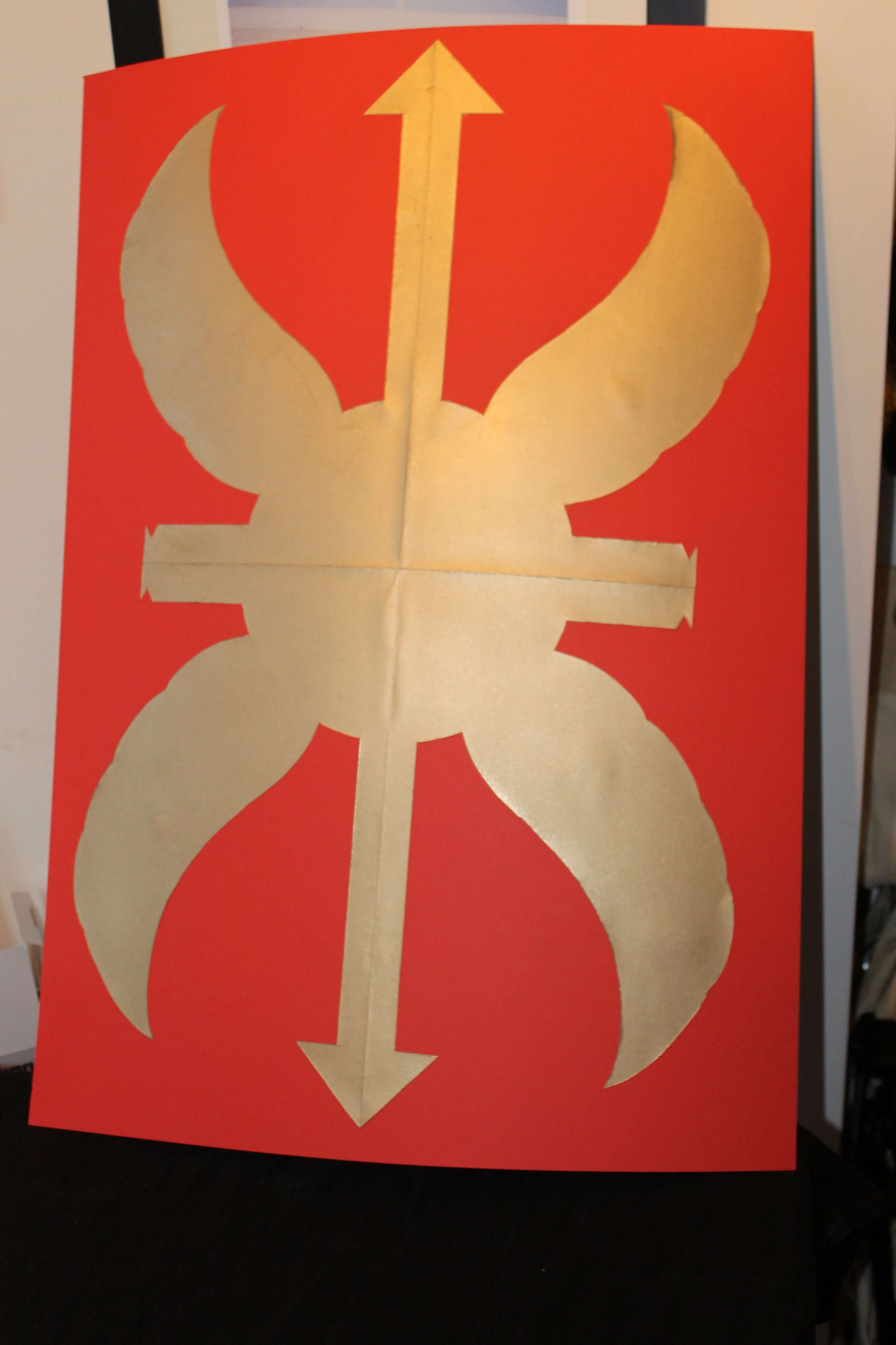 Free Printable Roman Shield Template Printable Templates Free