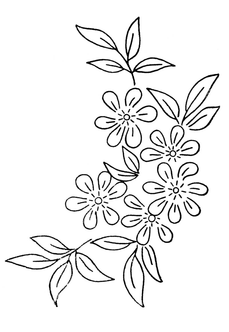simple floral designs patterns