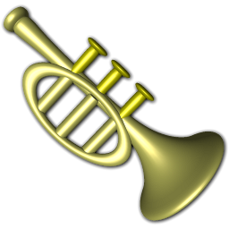 Trumpet Instrument Cartoon