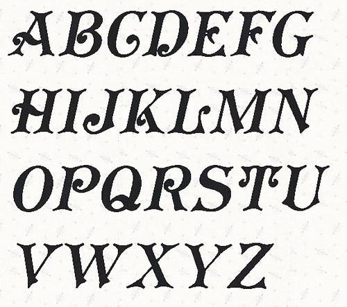 12 Free Printable Fonts Templates Images Free Printable Letter Stencils Font Alphabet Letter 