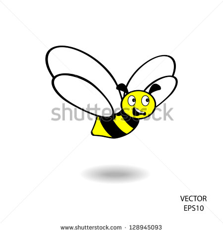 10 Bee Outline Of Vector File Images - Cartoon Bee Hive Clip Art, Honey