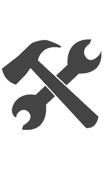 11 Tools Icon Grey Images - Gear and Wrench Icon, Tools Icon and Movie